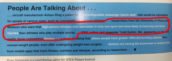 Niños que prectican muchos deportes se lesionan menos
